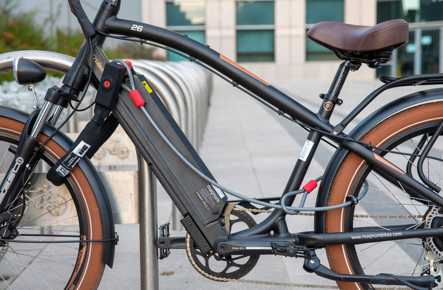 How to Lock an Ebike to a Rack: Frame, Rear Wheel and Anchor
