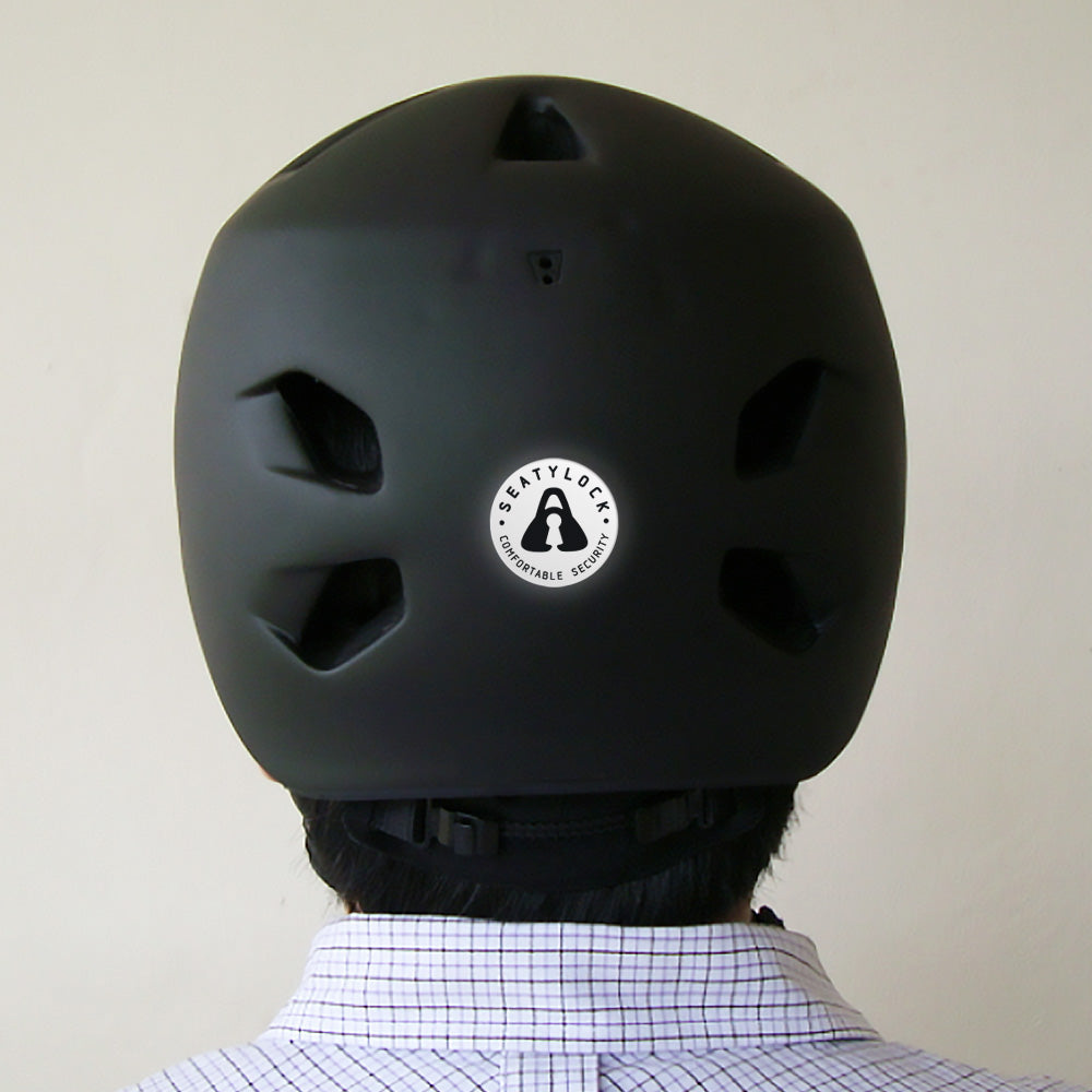 Seatylock's Reflective Logo Stickers