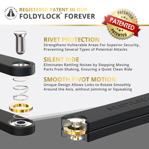 Foldylock Forever ART 3 Stars Certified Folding Bike Lock