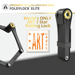 Foldylock Elite ART 3 Stars Certified Folding Bike Lock