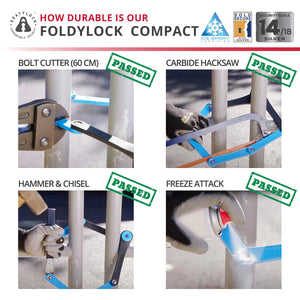 Foldylock Compact - Seatylock’s All-Time Bestseller Folding Bike Lock