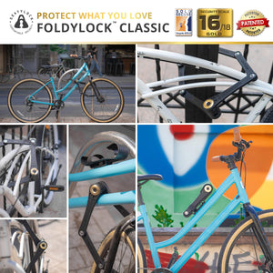 Foldylock Classic Sold Secure Gold Certified Folding Bike Lock