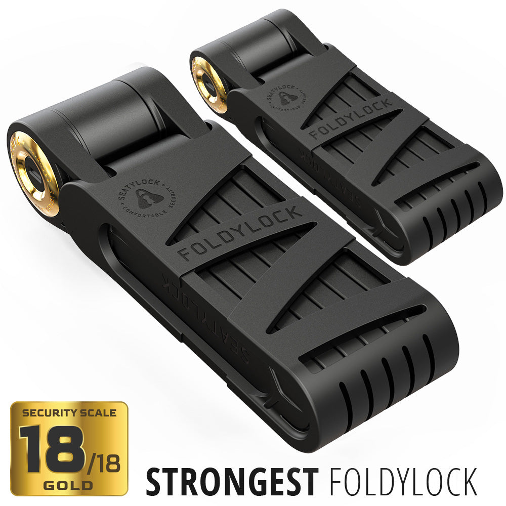Seatylock FOLDYLOCK FOREVER ブレードロック 防犯 Foldylock Forever 2 units key alike - SEATYLOCK